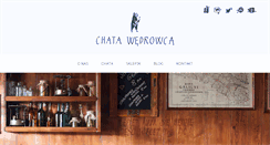 Desktop Screenshot of chatawedrowca.pl